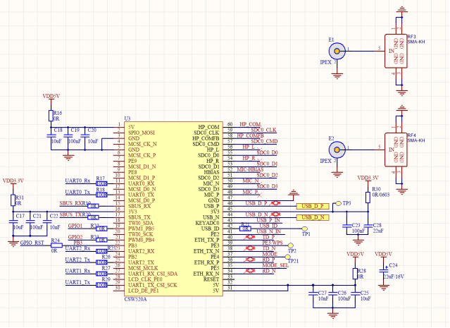 CSW520A无线图传模块007