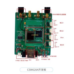 620A无人机开发板-标注图